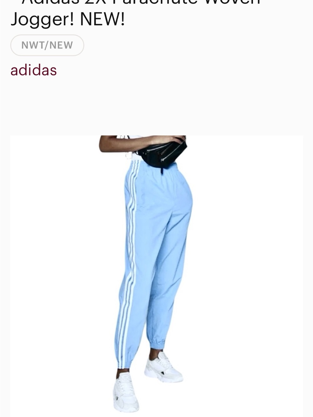 Adidas 2X Parachute Woven Jogger! NEW!